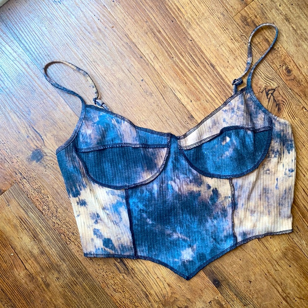 Tie dye crop top